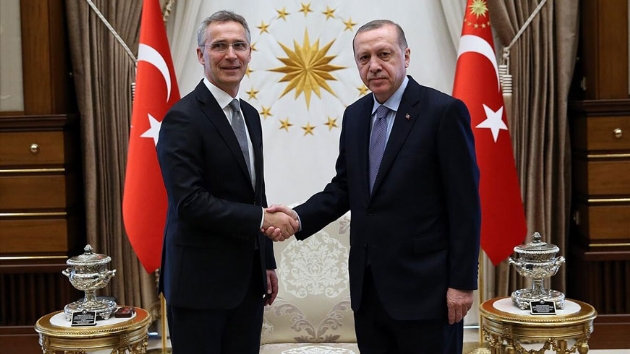 NATO Genel Sekreteri: Cumhurbakan Erdoan ile konutum, alyoruz