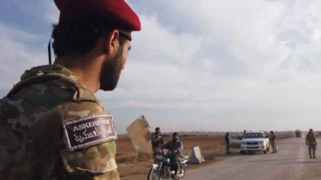 Tel Abyad'n gvenlii Trkiye'nin eittii askeri polislere emanet  