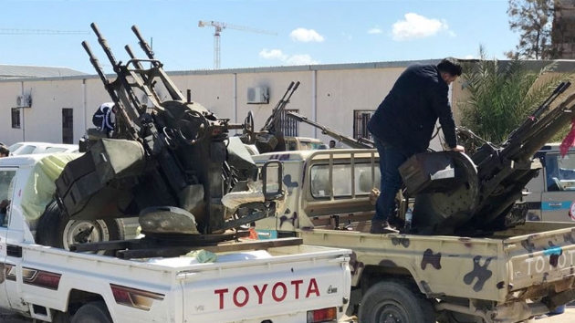 Libya'da Bakanlk Konseyi Merkezi'ni hedef alan silahl saldrganlar ekildi