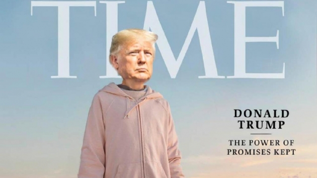 Greta yerine Trump', Time'a kapak yaptlar!
