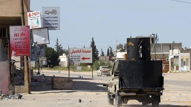 Libya'da Hafter'e bal uaklar Misrata Hava Kuvvetleri Koleji'ne saldrd