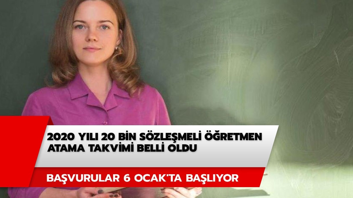 20 bin szlemeli atamas kontenjan listesi yaynda! 