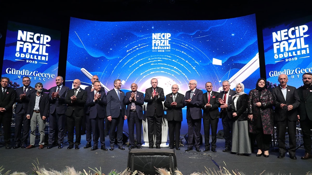 2019 Necip Fazl dlleri, sahiplerini buldu