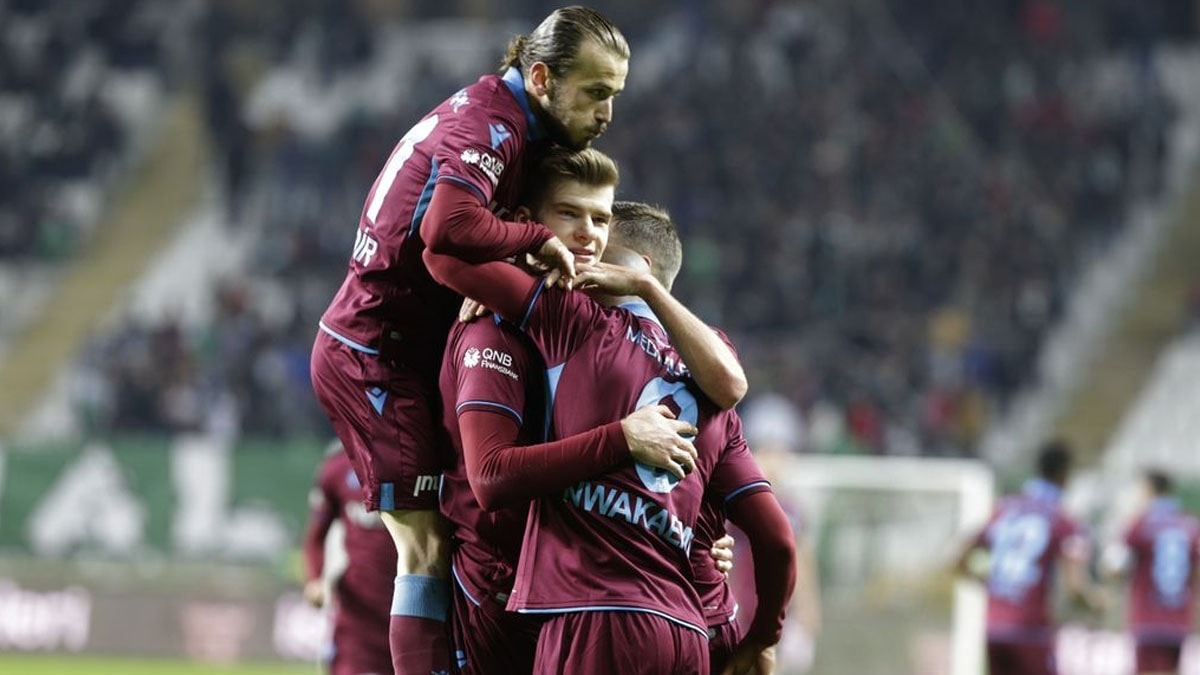 Trabzonspor, Konyaspor engelini tek golle geti