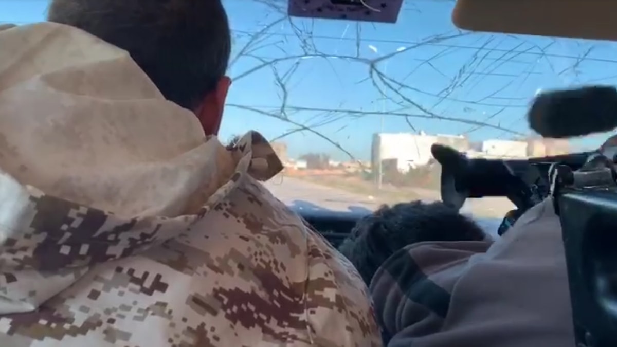 Terrist Hafter glerinden, Trk gazetecilere alak saldr