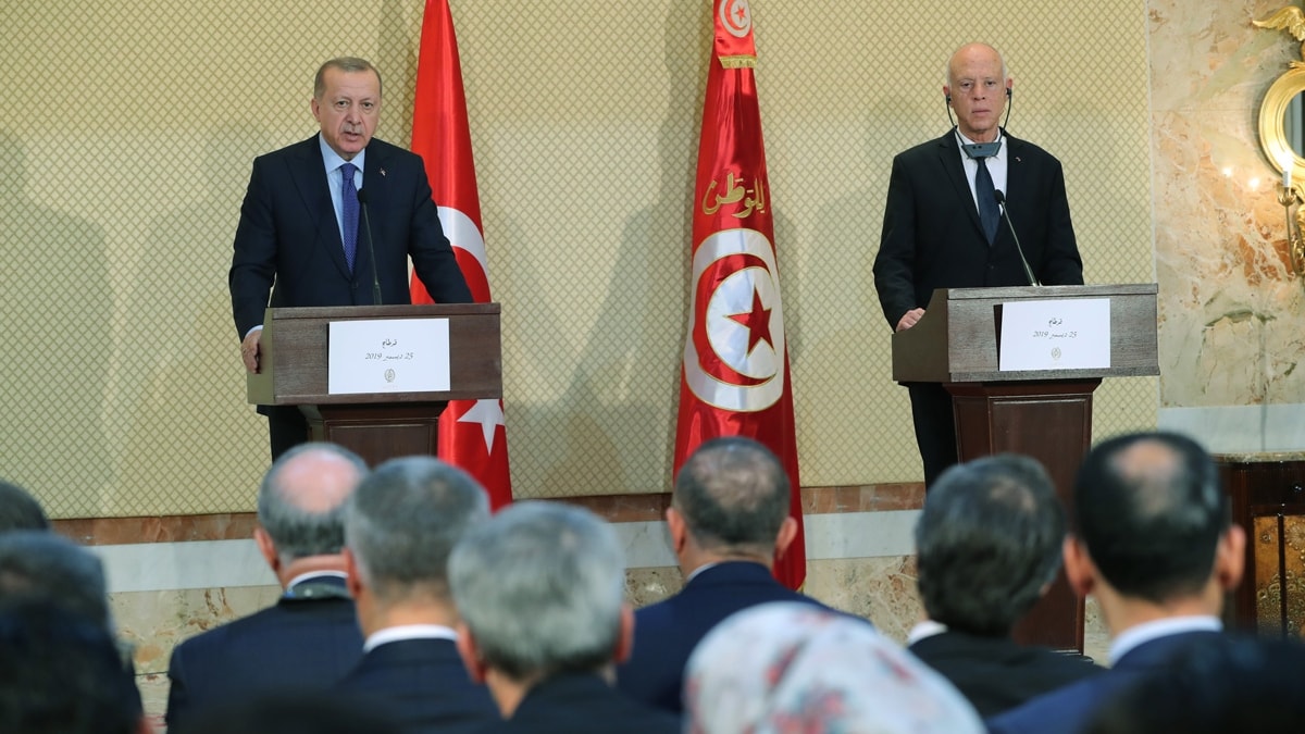 Trk askeri Libya'ya gidecek mi? Bakan Erdoan'dan Tunus'ta nemli aklama: Trkiye davete icabet eder