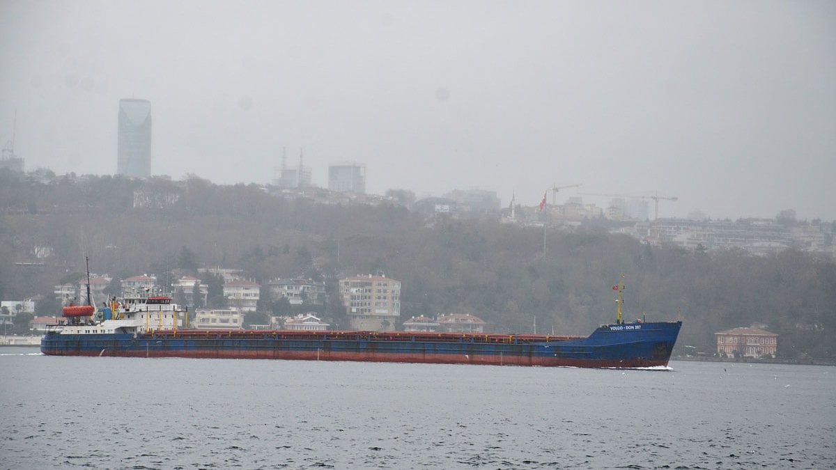 Dev gemiler stanbul Boaz'ndan geti