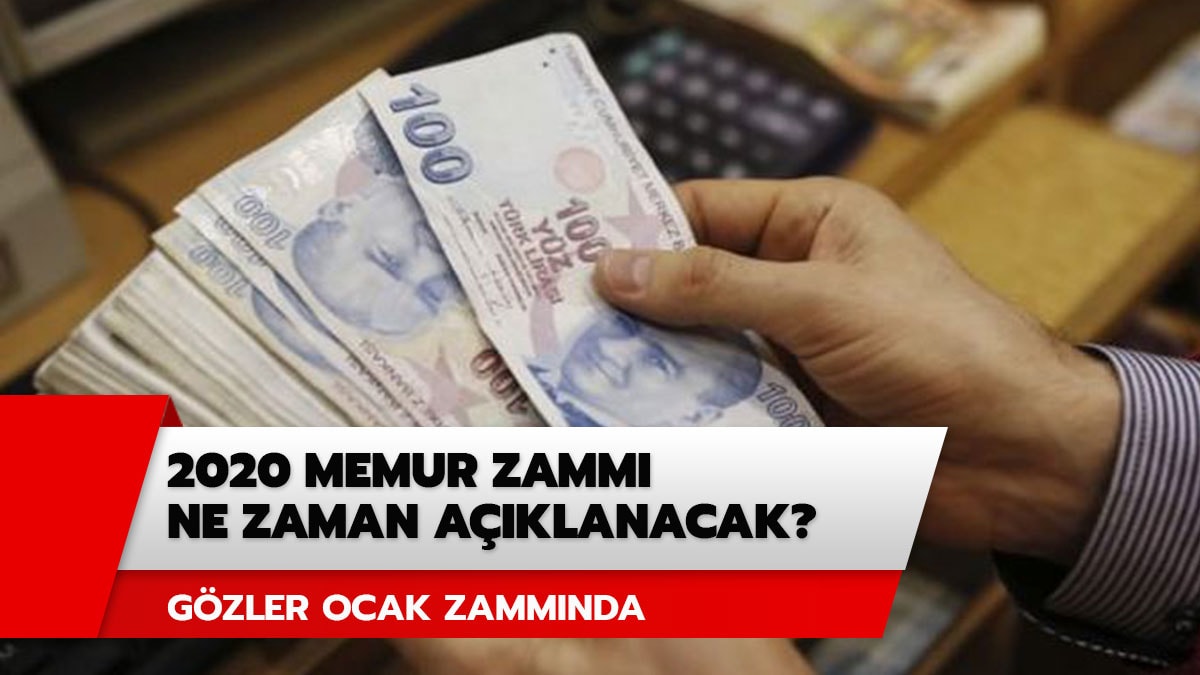 Ocak 2020 memur maa� zamm� ne zaman belli olacak?  Ocak 2020 memur maa� zamm� i�in heyecanl� bekleyi�