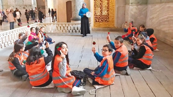 'ocuklar mze kltrn reniyor'