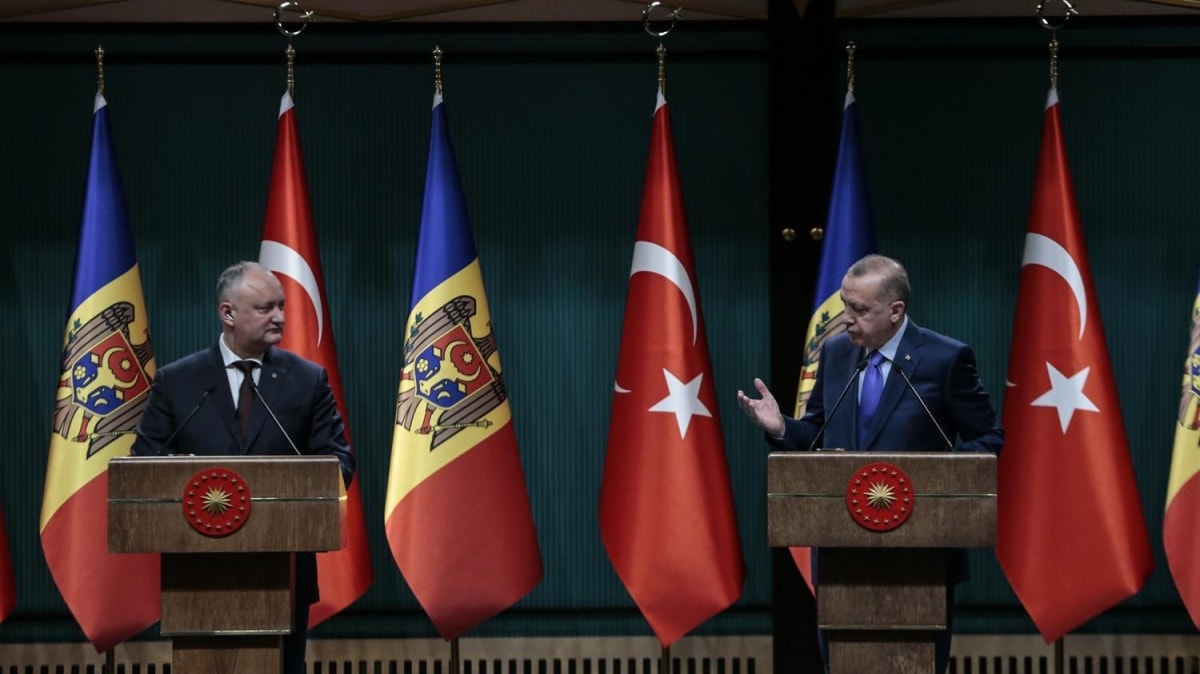 Bakan Erdoan'dan Moldova Cumhurbakanna FET ile mcadele teekkr