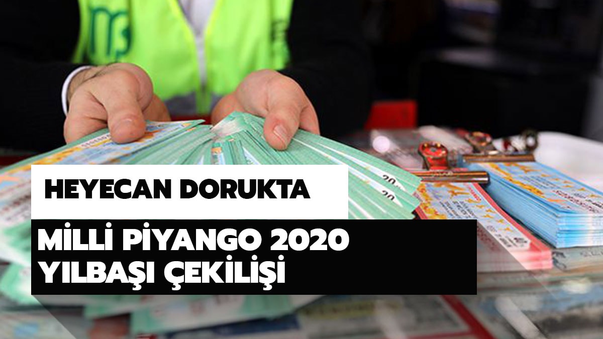 Milli Piyango 2020 y�lba�� �ekili�i canl� yay�n izleme linki: Milli Piyango 2020 sonu� sayfas�