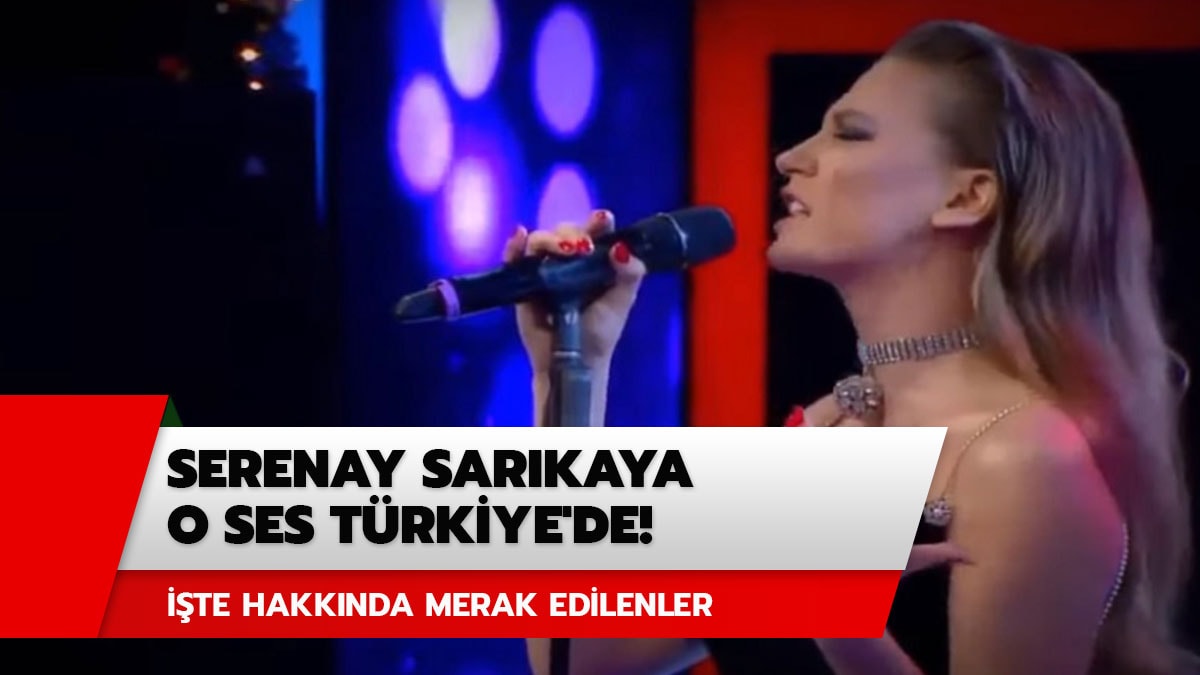 Serenay Sarkaya O Ses Trkiye performans ile etkileyecek! Serenay Sarkaya nereli, kimdir?