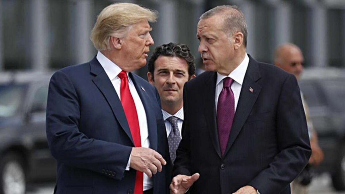 Bakan Erdoan ile Trump Libya ve Suriye'yi grt