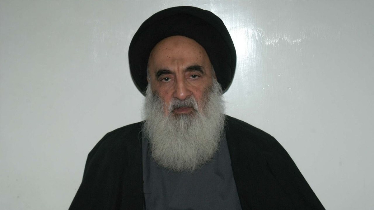 Irak'taki ii dini merci Sistani: Saldr Irak'n egemenliinin ihlalidir 