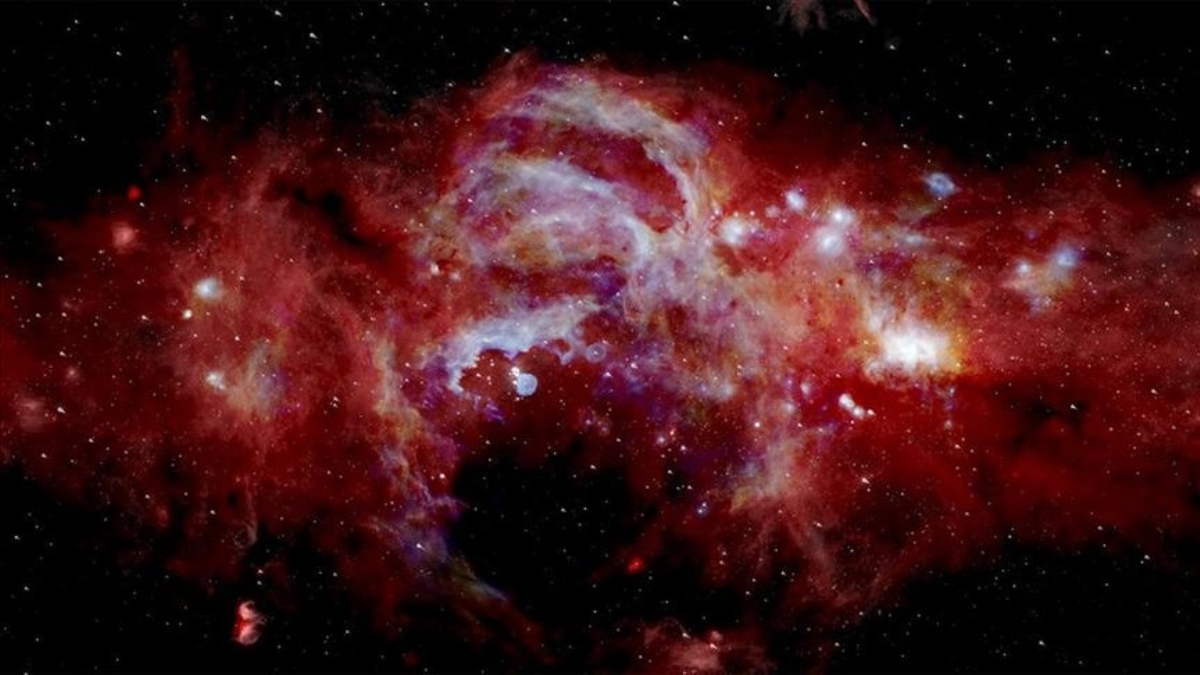  NASA Samanyolu Galaksisi'nin merkezini grntledi