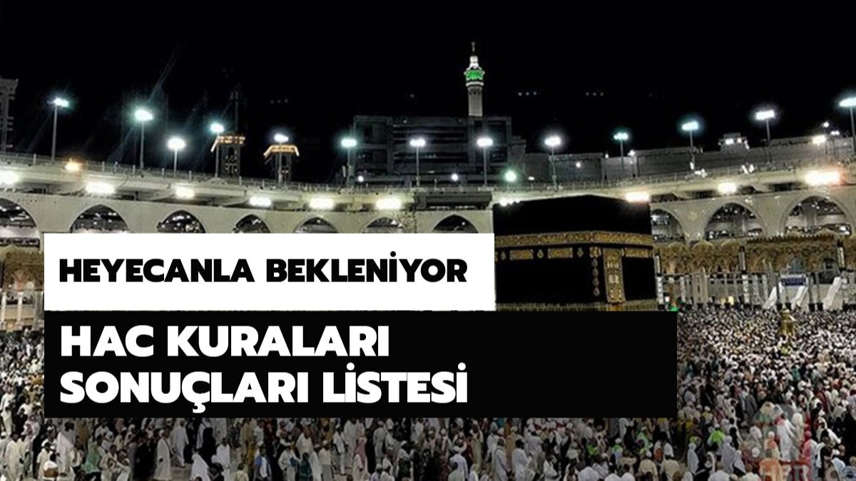 Diyanet leri Bakanl Hac kuralar 2020 isim listesi! Hac kuralar 2020 sorgulama ekran 
