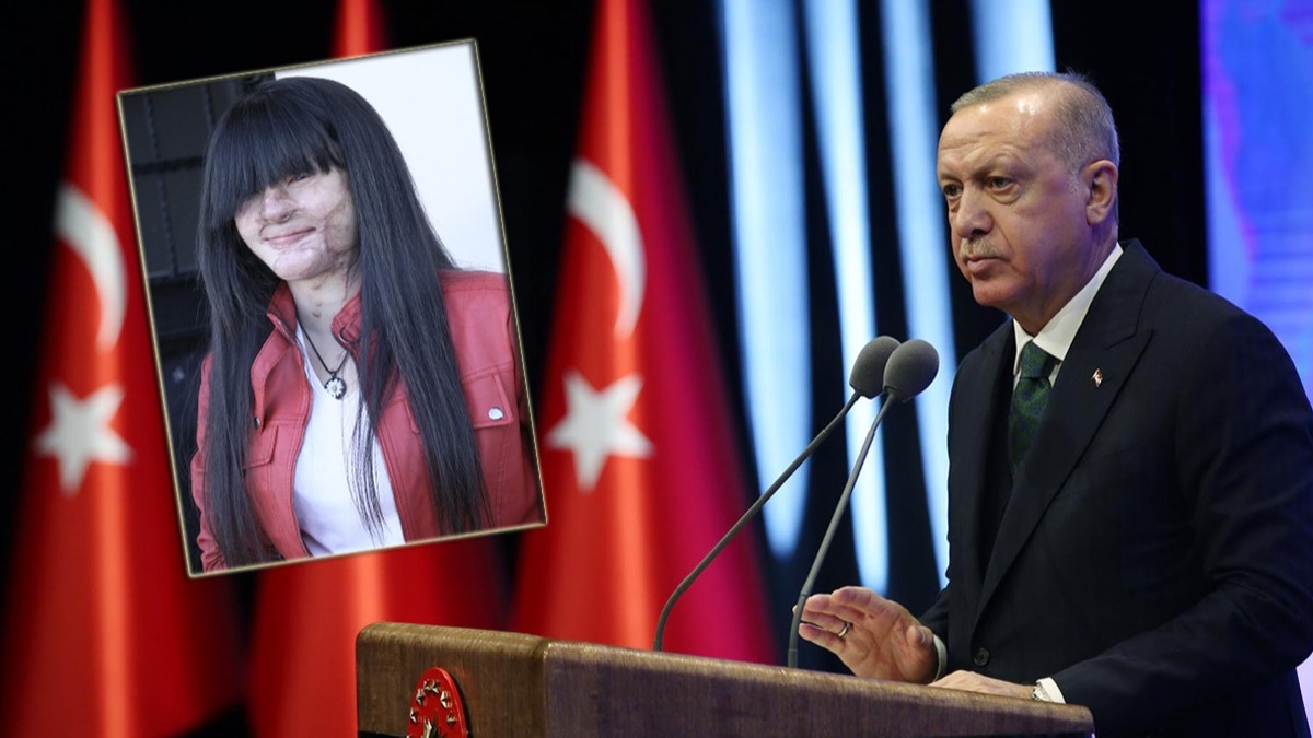 Asitli saldrya maruz kalmt! Berfin zek ve ailesinden Bakan Erdoan'a teekkr