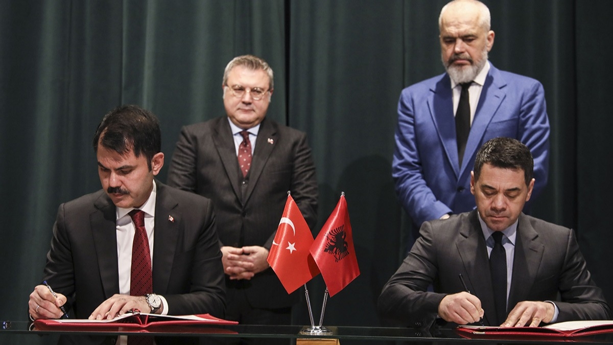 Trkiye ile Arnavutluk arasnda ''500 konut inas'' protokol imzaland