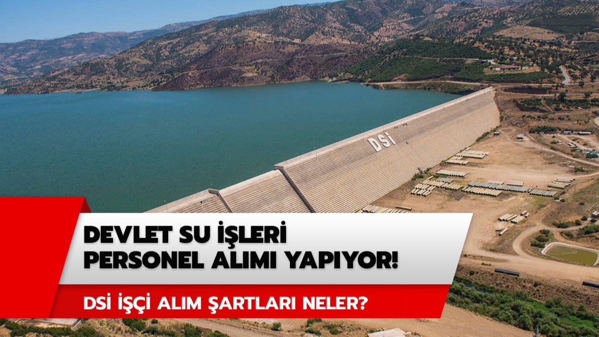 DS ii alm artlar neler? Devlet Su leri personel alm son bavuru ne zaman? 