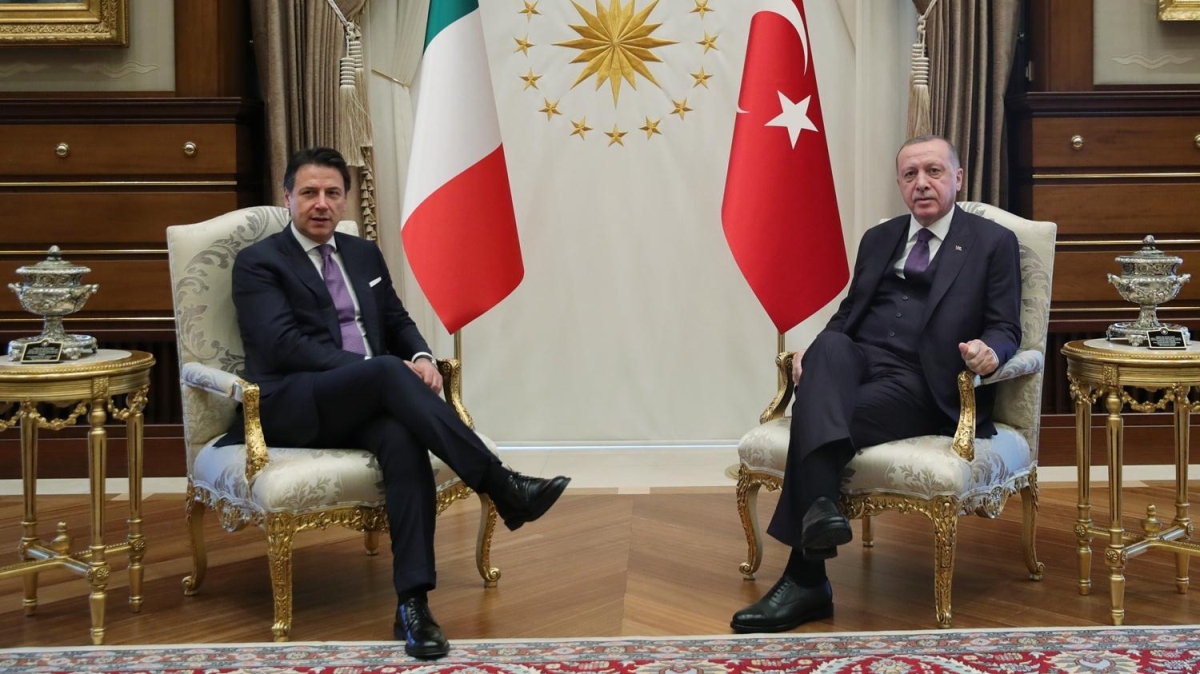 Cumhurbakan Erdoan, talya Babakann kabul etti
