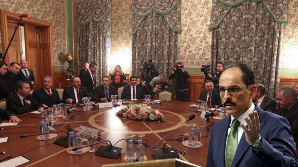 Cumhurbakanl Szcs Kaln: Diplomatik abalarmz ve desteimiz Libya'daki savaa denge getirdi