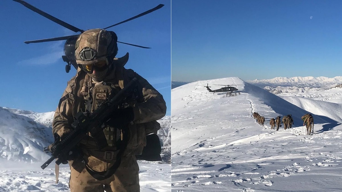 Karla kapl dalarda PKK'ya dondurucu darbe