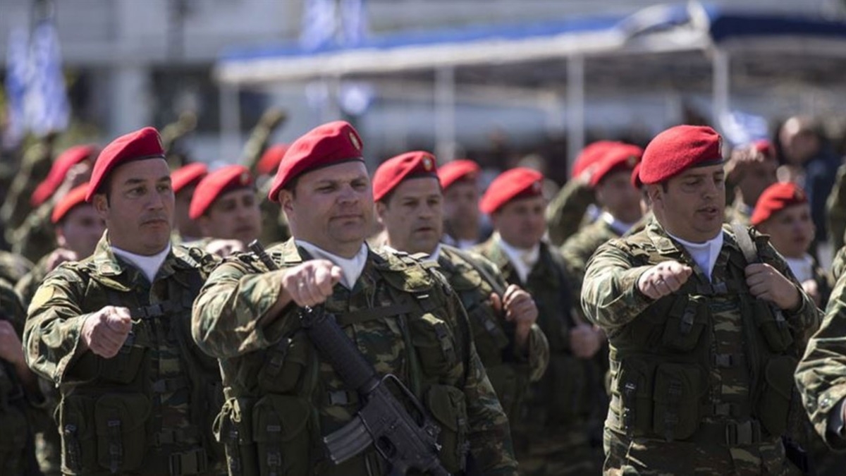 Yunan ordusunun st komuta kademesinde grev deiimi