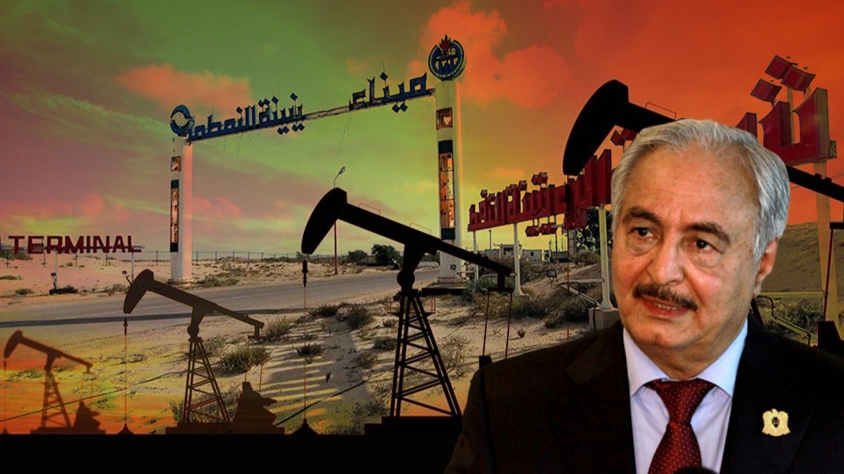 Libya'da darbeci Hafter destekileri Zuveytine petrol ihra limann kapatt 