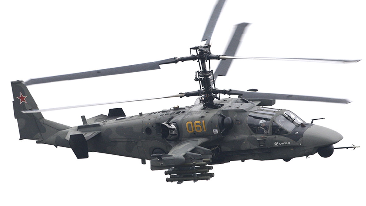'G�ky�z�ndeki Timsah' Ka-52 �ov yapt�