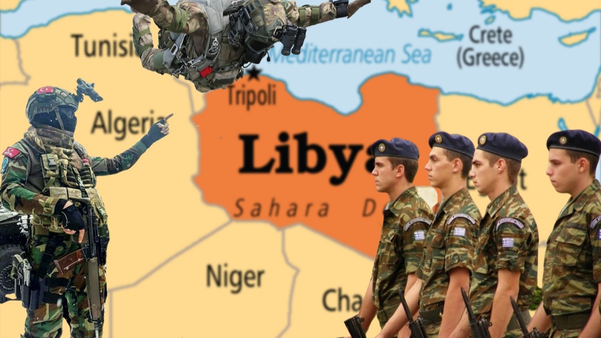 Trkiye Libya'da Yunanistan'la atr m? Uzmanlardan arpc yorum