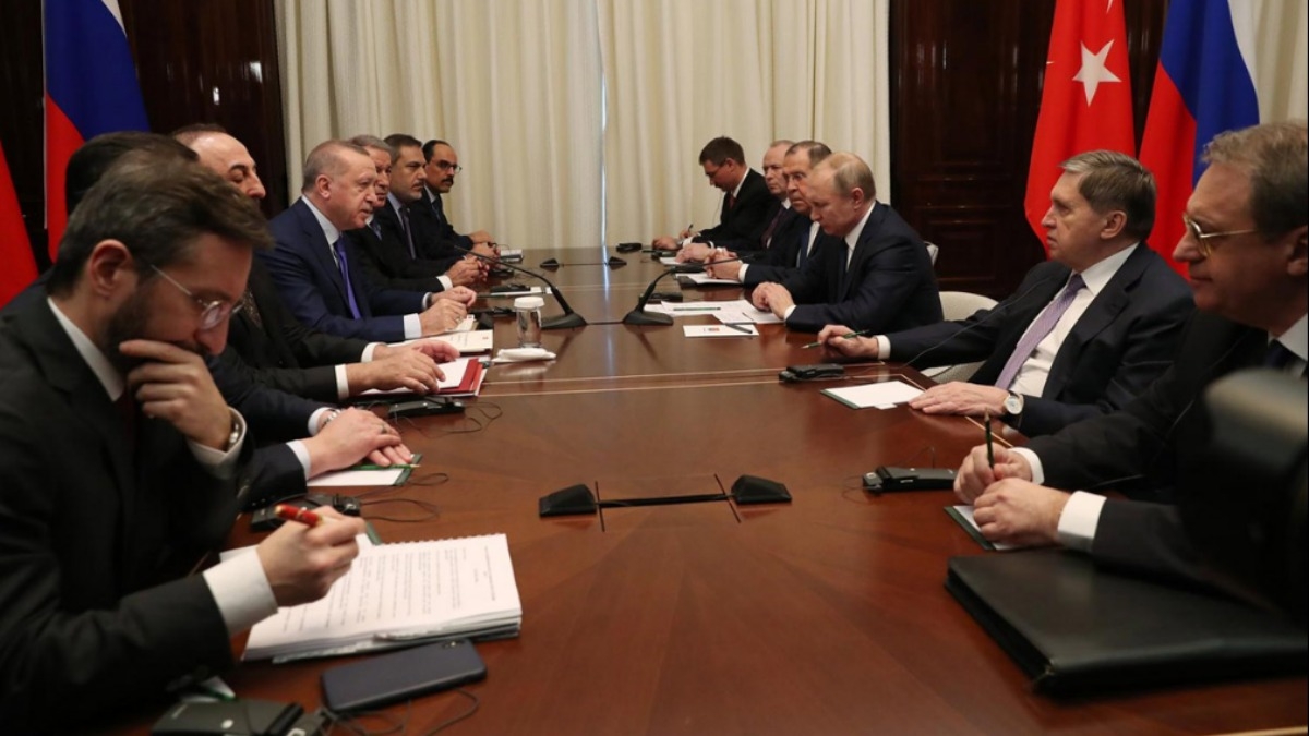 Bakan Erdoan ve Putin'den Libya zirvesi ncesi kritik grme