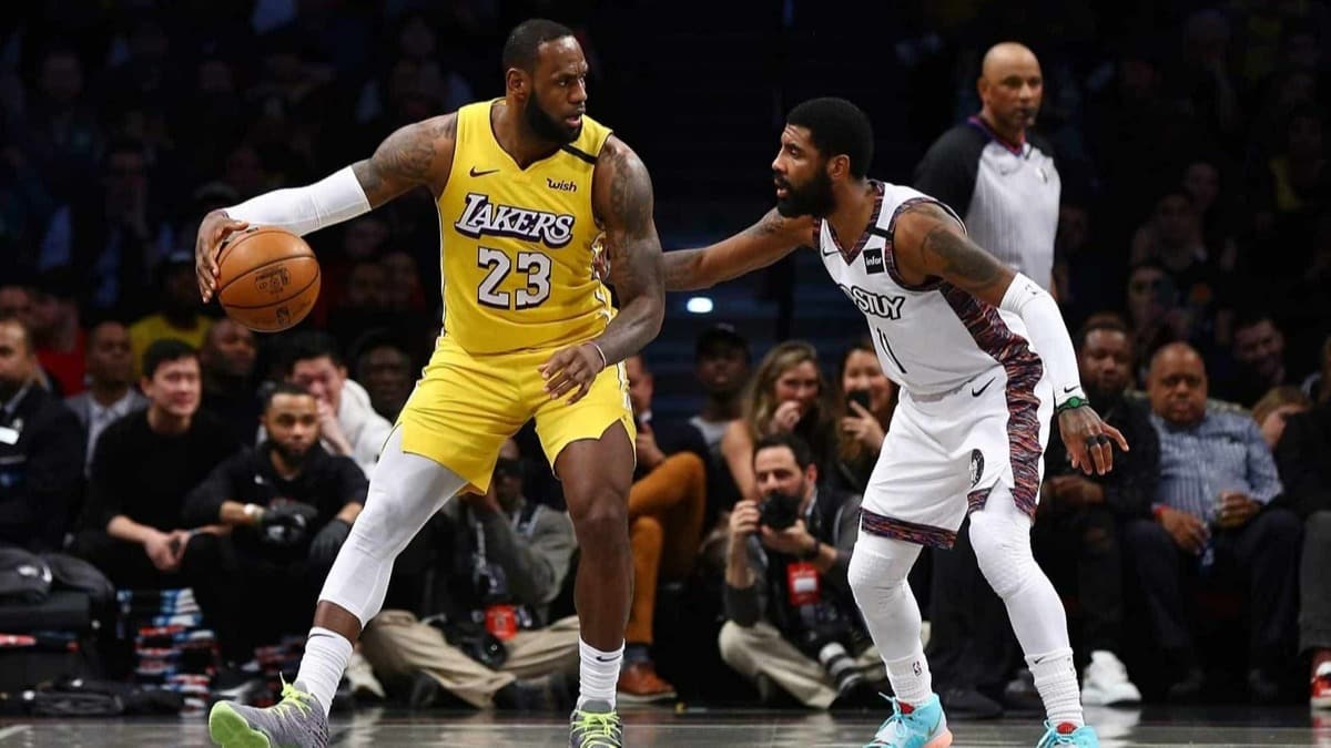Los Angeles Lakers, LeBron James'in 'triple-double' yapt mata Brooklyn Nets'i devirdi