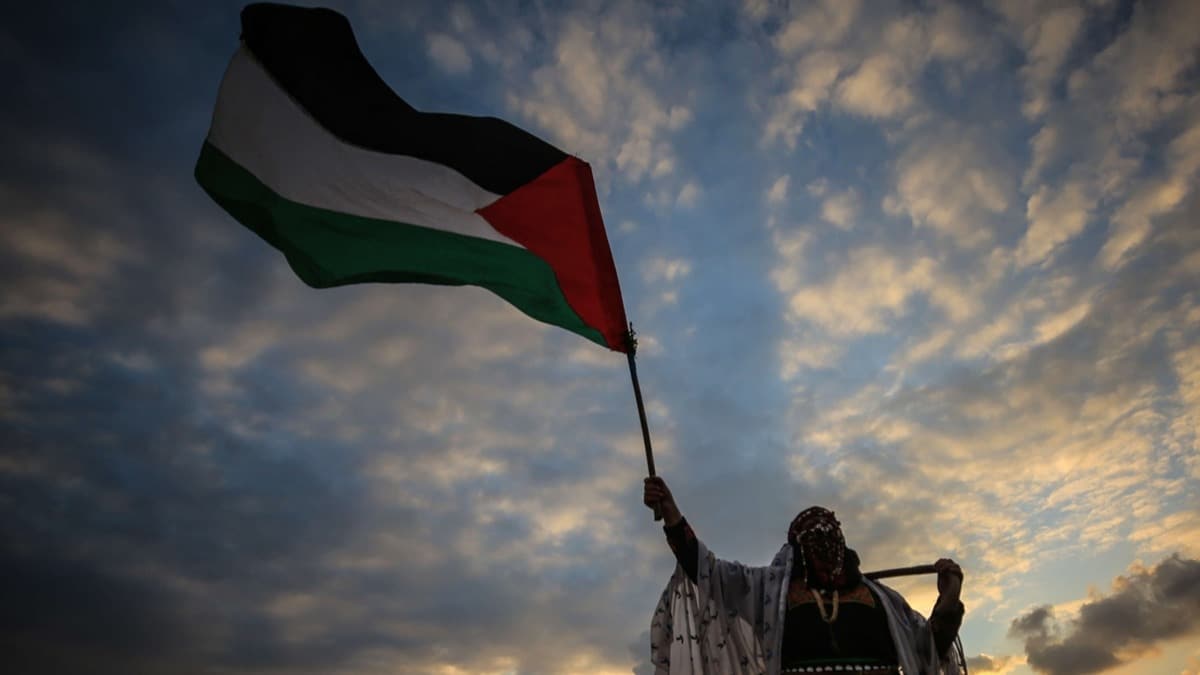 Filistinliler Bat eriada Trumpn szde bar plann protesto etti: 3 yaral