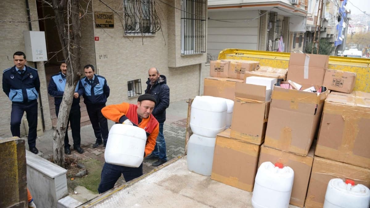 Bahelievler'de sahte parfm ele geirildi
