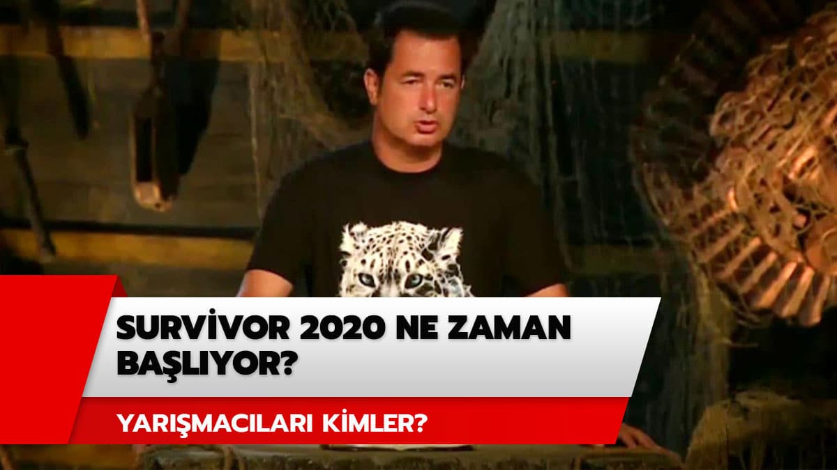 2020 Survivor yar��mac�lar� kimler? Survivor 2020 ne zaman ba�l�yor?