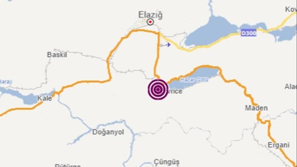 Elaz'da 4.5 ve 4.2 byklnde iki deprem