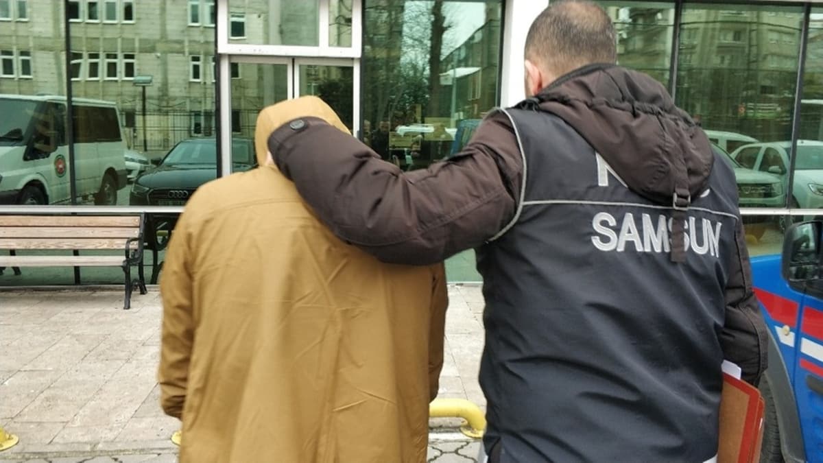 Samsun'da ''siber dolandrclk'' phelisi tutukland