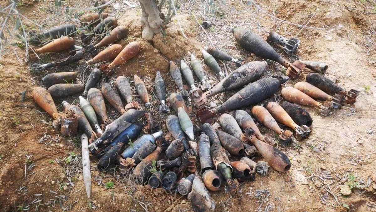 Bar Pnar Harekat blgesinde terristlerce tuzaklanan patlayclar imha edildi