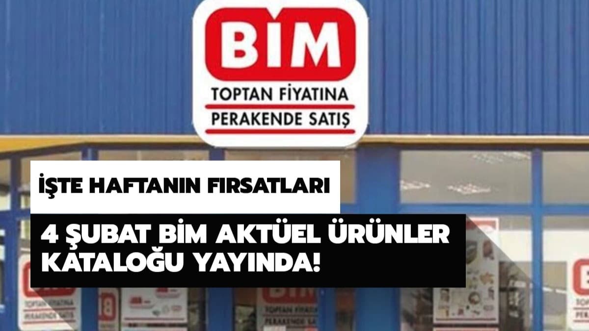 4 ubat BM aktel rnler katalou yaynda! 