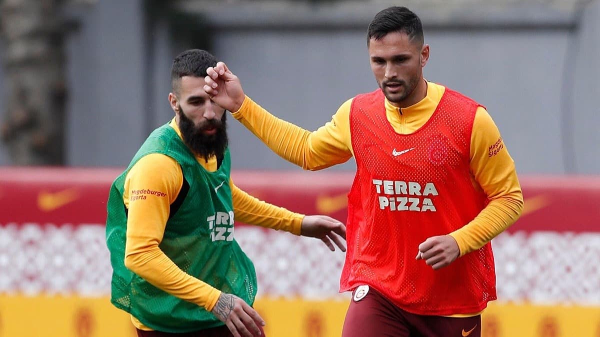 Galatasaray'da Andone geri dnd, Falcao antrenmana katld