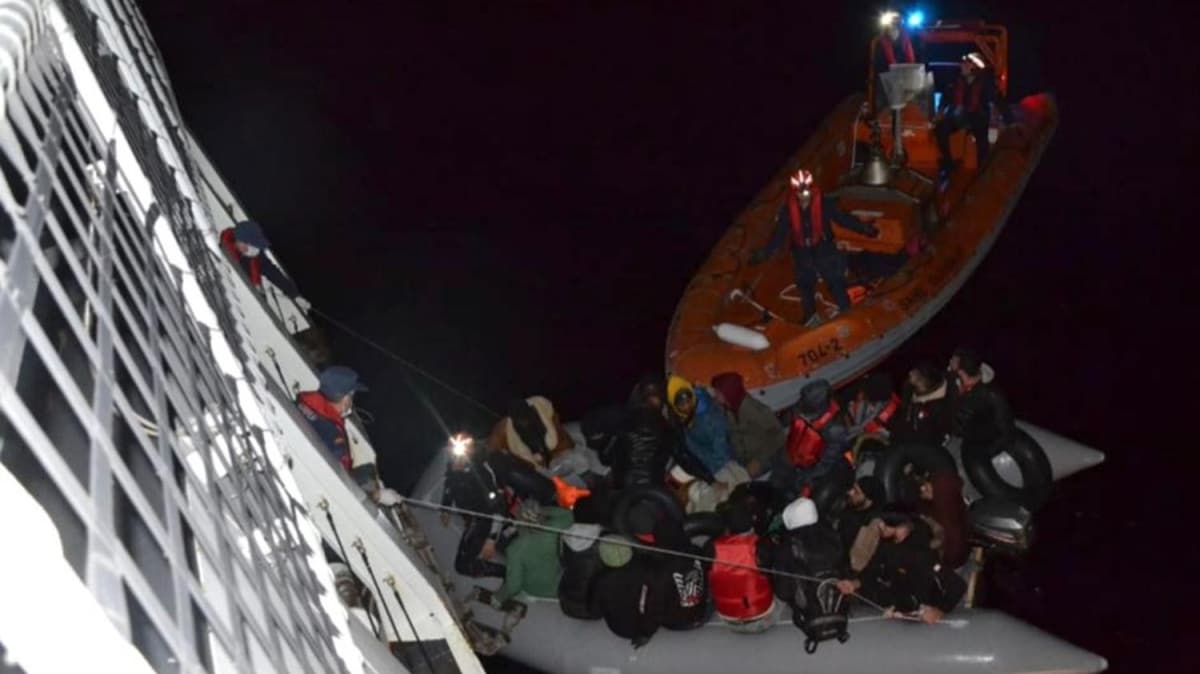 Seferihisar aklarnda 29 kaak gmen yakaland