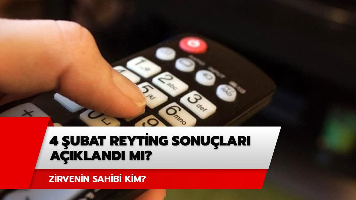 4 �ubat reyting sonu�lar� a��kland�! Kad�n m�, Ramo mu kim birinci?