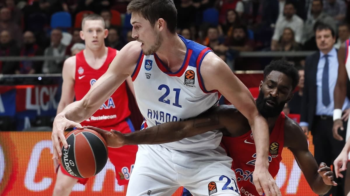 Dev mata kazanan Anadolu Efes