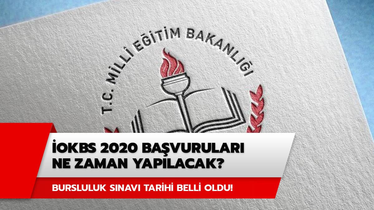 Bursluluk snav 2020 ne zaman? OKBS 2020 bavurular ne zaman yaplacak?