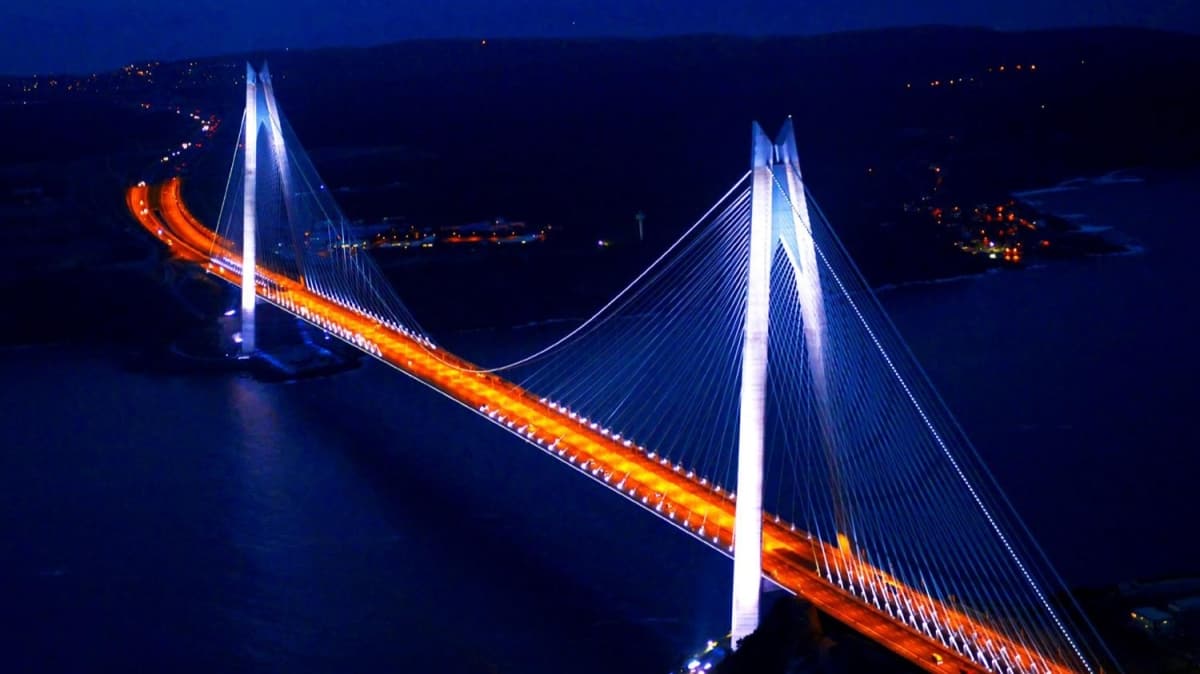 Yavuz Sultan Selim Kprs kansere kar mavi ve turuncu k yakacak