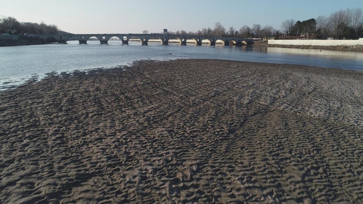Edirne ve Bulgaristan'daki kuraklk eltii tehdit ediyor