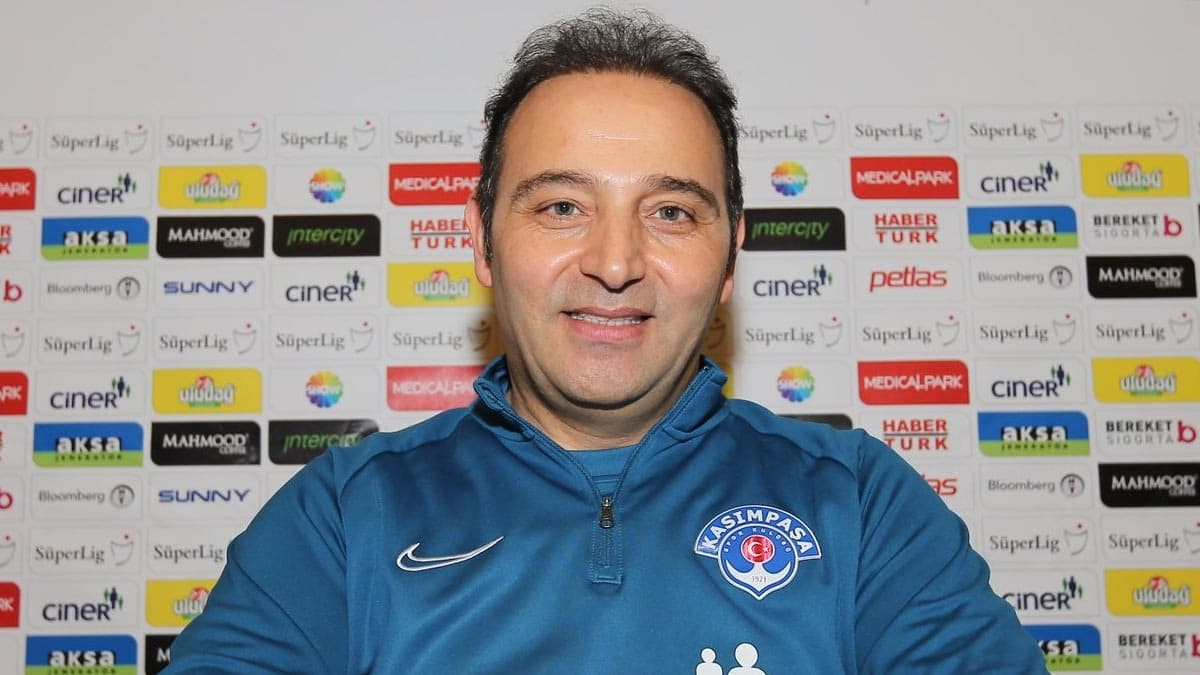 Kasımpaşa yeni hocasını açıkladı