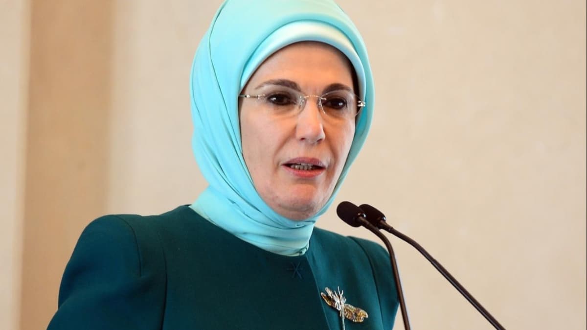 Emine Erdoan'dan ''dayanma'' mesaj