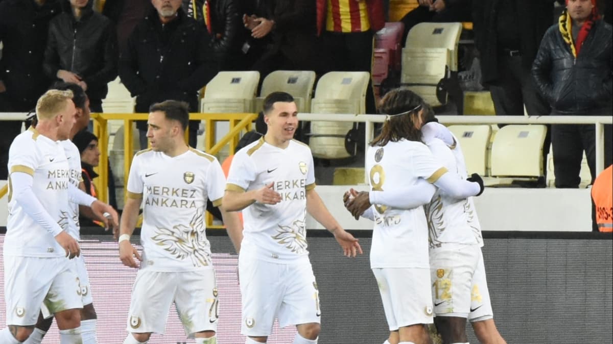 Ankaragc deplasmanda altn buldu