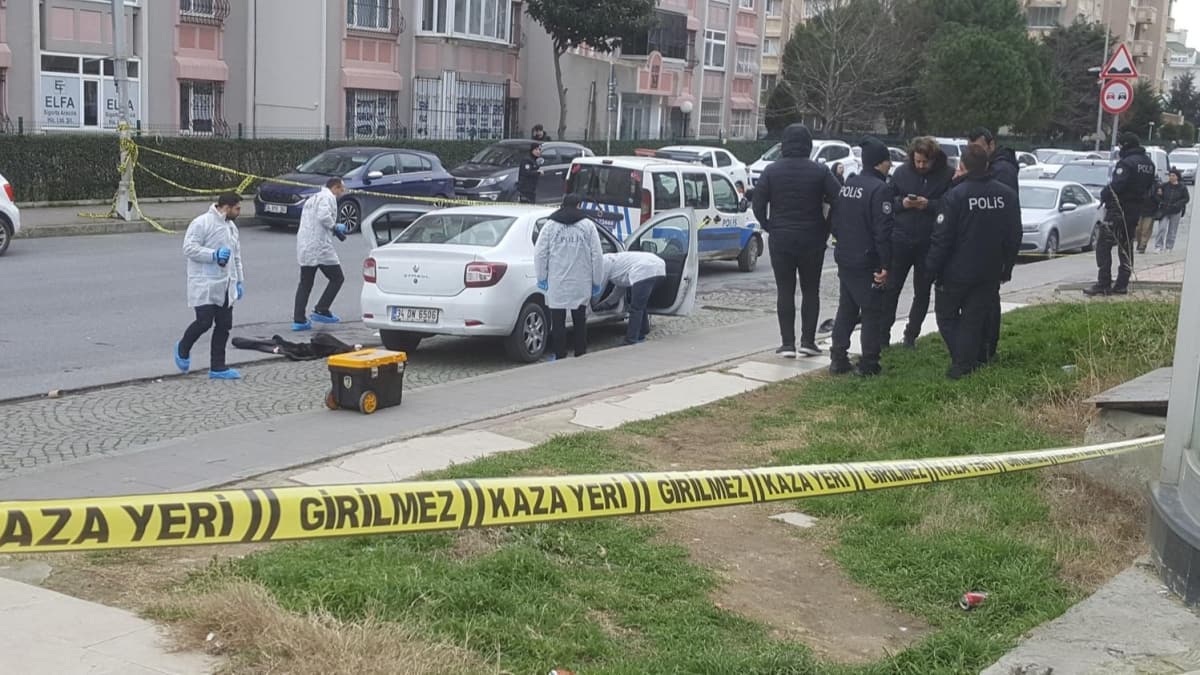 Bykekmece'de silahl saldr:  1 l 1 ar yaral